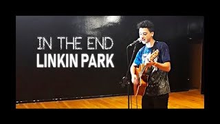 In The End  Linkin Park Leonardo Rezende Live Cover Sarau Motivarte 2017 [upl. by Kavanagh313]