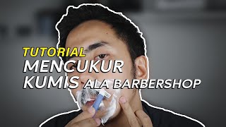 Cara Mencukur Kumis di Rumah ala Barbershop [upl. by Eyram]