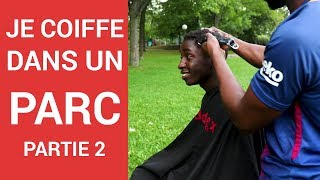 JE COIFFE DES INCONNUS AU PARC partie 2 meddexx [upl. by Lyrrad]