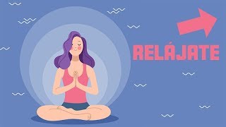 TALLER DE RELAJACIÓN para JÓVENES  💆‍♂️ RELAJARSE en 5 MINUTOS 💆‍♀️ [upl. by Nodgnal]