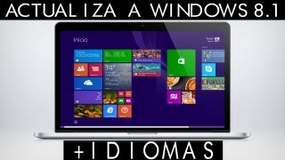 Instala Windows 81 RTM Español  Paq de idiomas [upl. by Miah400]