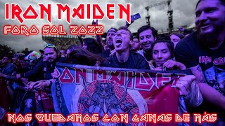 IRON MAIDEN Y SU REGRESO A MÉXICO ¿Duró muy poquito [upl. by Odlaw]