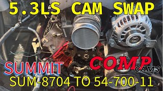 53LS cam swap [upl. by Finzer]