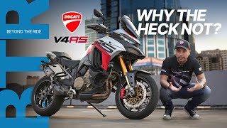 2024 Ducati Multistrada V4 RS Review  What Were They Thinking [upl. by Eiliah909]