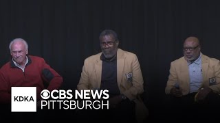 “Mean” Joe Greene grows emotional at Steelers Super Bowl IX reunion [upl. by Marybelle604]