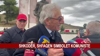 SHKODËR SHFAQEN SIMBOLET KOMUNISTE [upl. by Parent954]