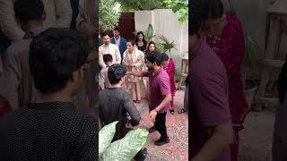 Minsa malik and Mirza Zain Baig wedding scene shortsmirzazainbaigminsamalikytshortsyoutube [upl. by Bohs]