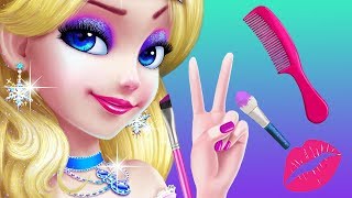 Fun Kids Care Games  Ice Princess Makeup Makeover Spa Beauty Salon amp Pet Dress Up Girls Kids Games [upl. by Maffei533]