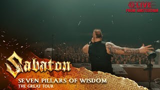 SABATON  Seven Pillars Of Wisdom Live  The Great Tour  Amsterdam [upl. by Liv252]