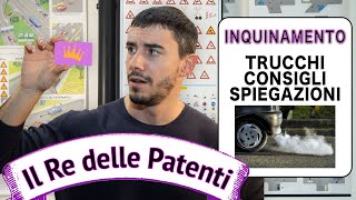 INQUINAMENTO  IL RE DELLE PATENTI  PATENTE B [upl. by Lydia]