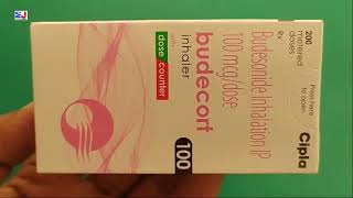 budecort 100 inhaler  Budesonide Inhalation  budecort 100 inhaler Uses Side effects benefits dose [upl. by Enirok]