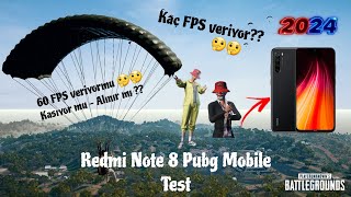 Redmi Note 8 Pubg Mobile Test  Hala Alınır mı 60 FPS mi [upl. by Damle]