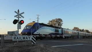 Level Crossing Benalla Faithfull St VIC Australia [upl. by Rehpotsihrc]