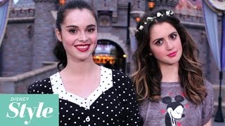 Laura and Vanessa Marano Show Off Their Disney Style [upl. by Rambort]