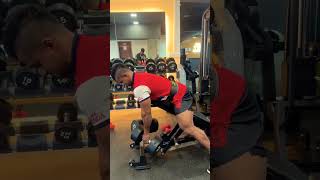 Dumbbell Incline Row fitnessmotivation bodybuilding cristianoronaldo cristiano [upl. by Keon]