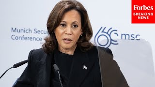 Kamala Harris Promotes US Leadership In The World At Munich Security Conference [upl. by Ylak]