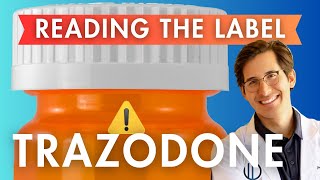 ⚠️ TRAZODONE RISKS EXPLAINED What You MUST Know ⚠️ [upl. by Aimak]