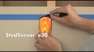 How to Use a Zircon StudSensor e30 Edge Finding Stud Finder [upl. by Annabelle]