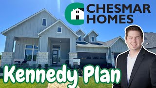 Chesmar Homes  Kennedy Floorplan  Model Home Tour  Broken Oak  Georgetown TX  3144 SQFT [upl. by Jacoby]