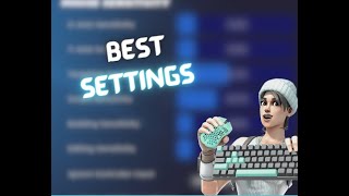 BEST Fortnite Keyboard amp Mouse Settings Chapter 5 Season 3 [upl. by Suitangi]