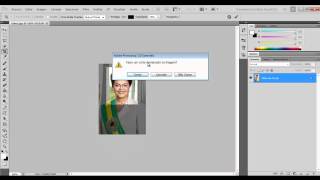 Como recortar uma imagem no Photoshop cs5 [upl. by Ahsinrac932]