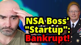 NSA Chief’s CyberSec quotStartupquot Collapses After Fraud Scandal [upl. by Arahsit]