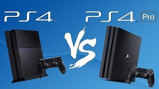 Ps4 vs Ps4 Pro  Comparison Test Can you tell the difference [upl. by Diskson582]