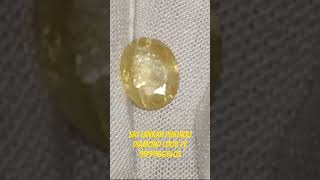 5 carat diamond look Sri Lankan certified pukhraj [upl. by Neeuq]