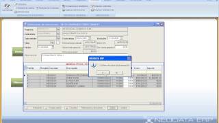 TUTORIAL NEODATA ERP 2009 13 Estimaciones [upl. by Kelcy]