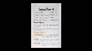 English Lesson Plan📑tenses for BEdDEdBElEd studentslessonplanteachingplangrammarytshorts [upl. by Niltyak]