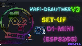 How to Setup Huhnitor V3 in ESP8266 D1MiNi  Deauther V3  WIFI Security  Hindi [upl. by Novel]