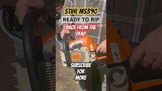 Stihl Ms390 junk saw Ready to go [upl. by Atteram983]