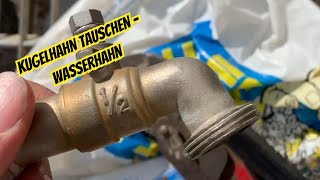 Wasserhahn tauschen  Kugelkopfhahn  reparatur  tricks  tipps [upl. by Haeckel866]