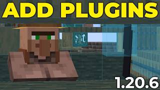 How To Add Plugins to a Minecraft Server in 1206 [upl. by Lenes]