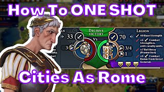 Civ 6 How To ACTUALLY Play Rome In Civilization 6  Tips For Civilization 6 [upl. by Arekahs420]