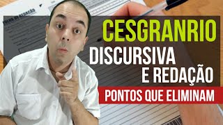 Questão DISCURSIVA e REDAÇÃO da CESGRANRIO I CNU 2024 👉 O QUE TENHO QUE FAZER  🤔 COMO RESOLVER 🤫 [upl. by Nelleh624]