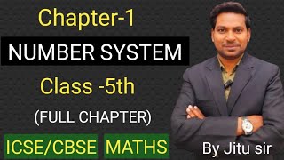 MathsICSEClass 5thNUMBER SYSTEM by RS LEARNING [upl. by Ellirpa]