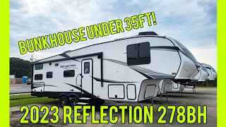 Bunkhouse under 35ft 2023 Grand Design Reflection 278BH fifth wheel [upl. by Olympias]