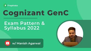 Cognizant GENC Next Exam Pattern and Syllabus 2022 [upl. by Orms905]