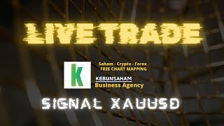 PLT Live trade sambungan XAUUSD GOLD bareng kebunsaham trakteer ngopi [upl. by Cynar208]