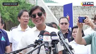 President Marcos on Kris Aquinos sons visiting First Lady Liza Marcos [upl. by Eecrad]