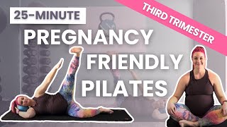 Third Trimester Pregnancy Workout  25min [upl. by Shing]