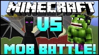 quotTHE HULK VS ENDER DRAGONquot  Minecraft Mob Battle Arena  SUPERHEROES UNLIMITED MOD [upl. by Wichman]