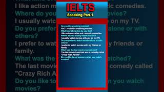 IELTS Speaking Part 1 Recent Questions [upl. by Aciretehs]