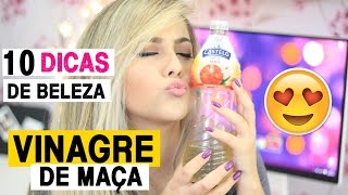 10 DICAS DE BELEZA COM VINAGRE DE MAÇA  Gabriela Capone VEDA 6 [upl. by Olwena143]