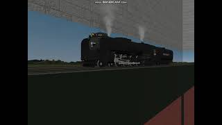 UP 844 whistle in trainz [upl. by Airamak391]