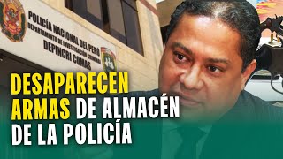 Armas perdidas reaparecen en manos de delincuentes Desaparecen 20 armas de almacén de la Policía [upl. by Ayrolg]