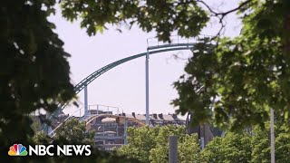 Swedish roller coaster derailment leaves one dead multiple injured [upl. by Udele]