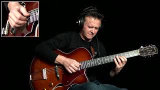 Sylvain Luc  Nuages GypsyJazz Guitar Improvisation [upl. by Frasch186]