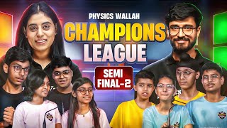 Samriddhi Maam VS Ritik Sir  PW Champion League  Semifinal 2 [upl. by Rowney633]